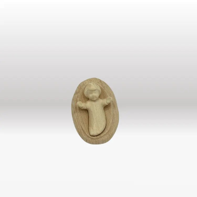 Jesuskind mit Wiege von Akantus natur