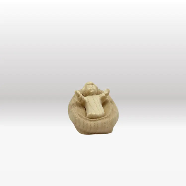 Jesuskind mit Wiege von Akantus natur